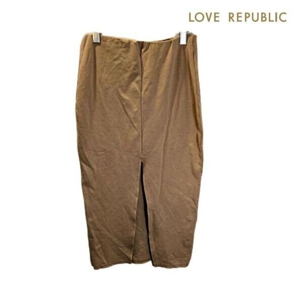 LOVE REPUBLIC Women's Pull-On Midi‎ Sweater Pencil Skirt - Picture 2 of 5